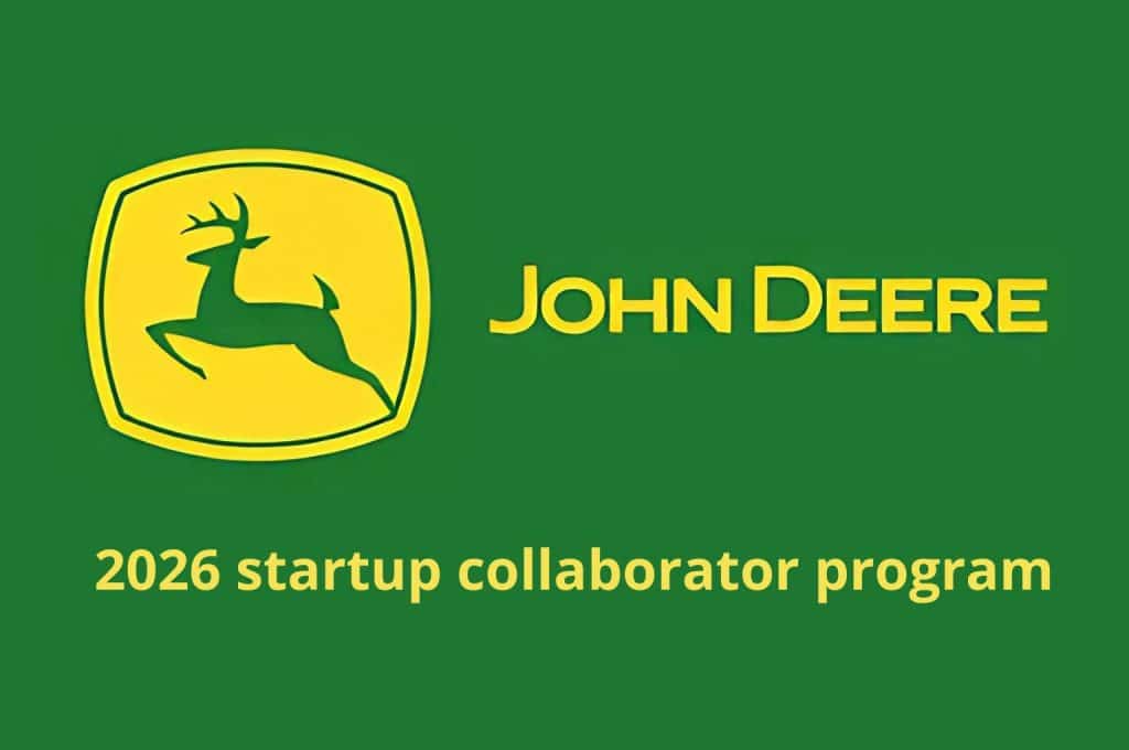 Deere & Co. 2026 startup collaborator program