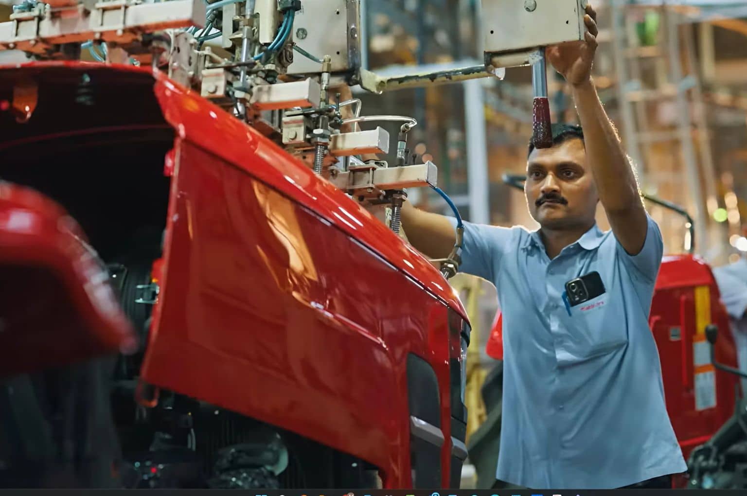 Mahindra tractor plant, Nagpur India