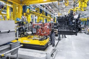 Claas tractor plant, Le Mans, France