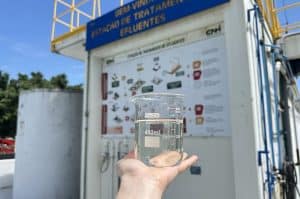 Water saving in CNH plants