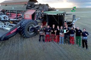 NEXAT soybean harvesting record