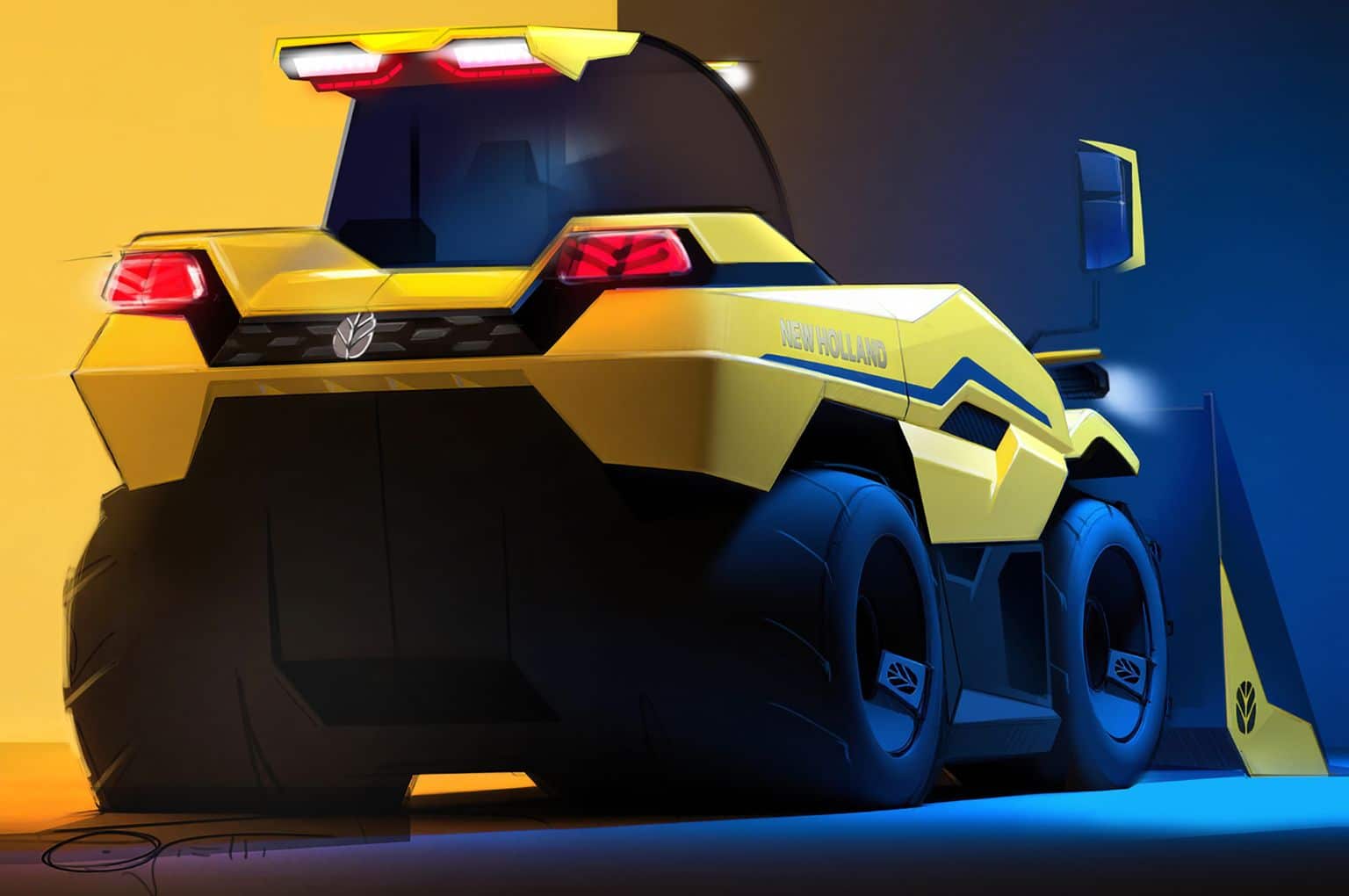 New Holland Hybrid Telehandler