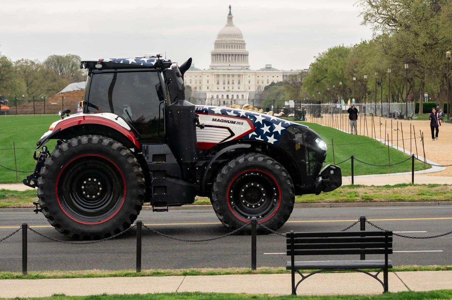 Tractors in Washington D.C.