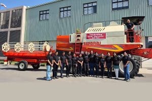 Swaraj combine harvester