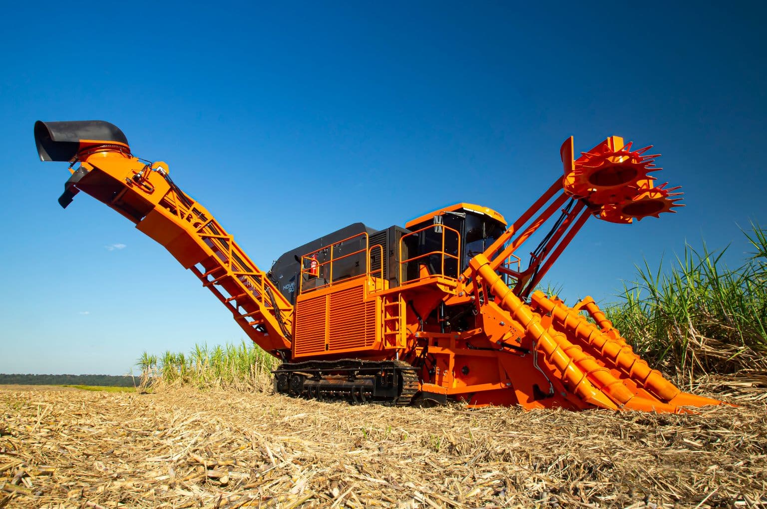 Jacto Hover 500 two-row sugercane harvester
