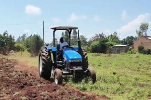 New Holland TT 75 tractor in Uganda