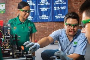 John Deere and FIRST partner