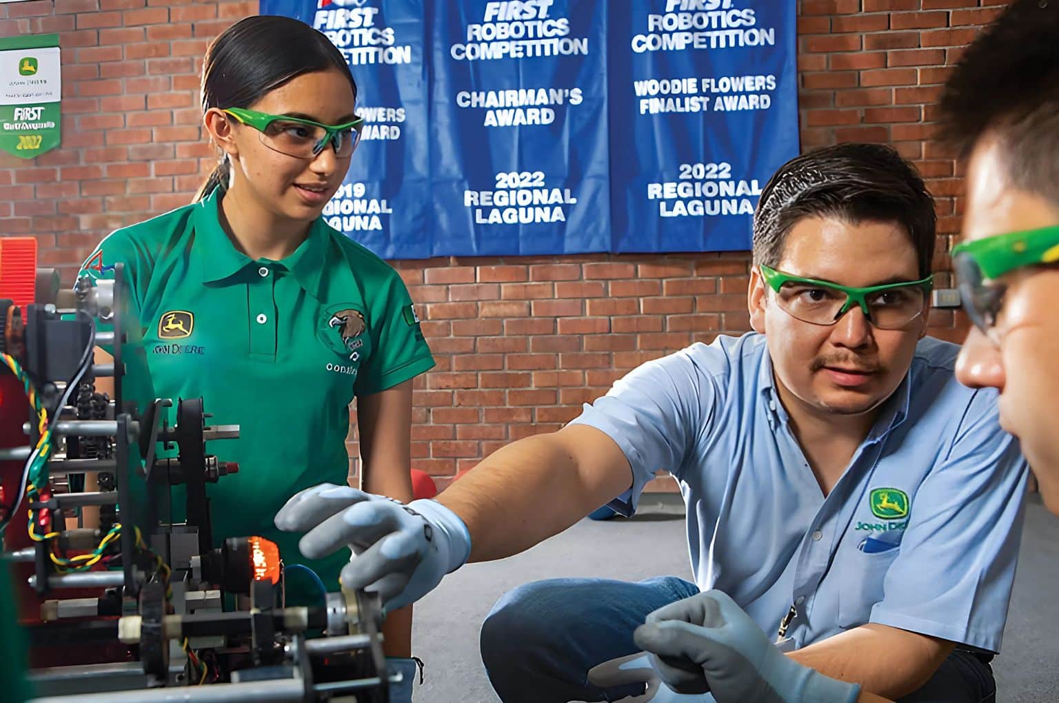 John Deere and FIRST partner