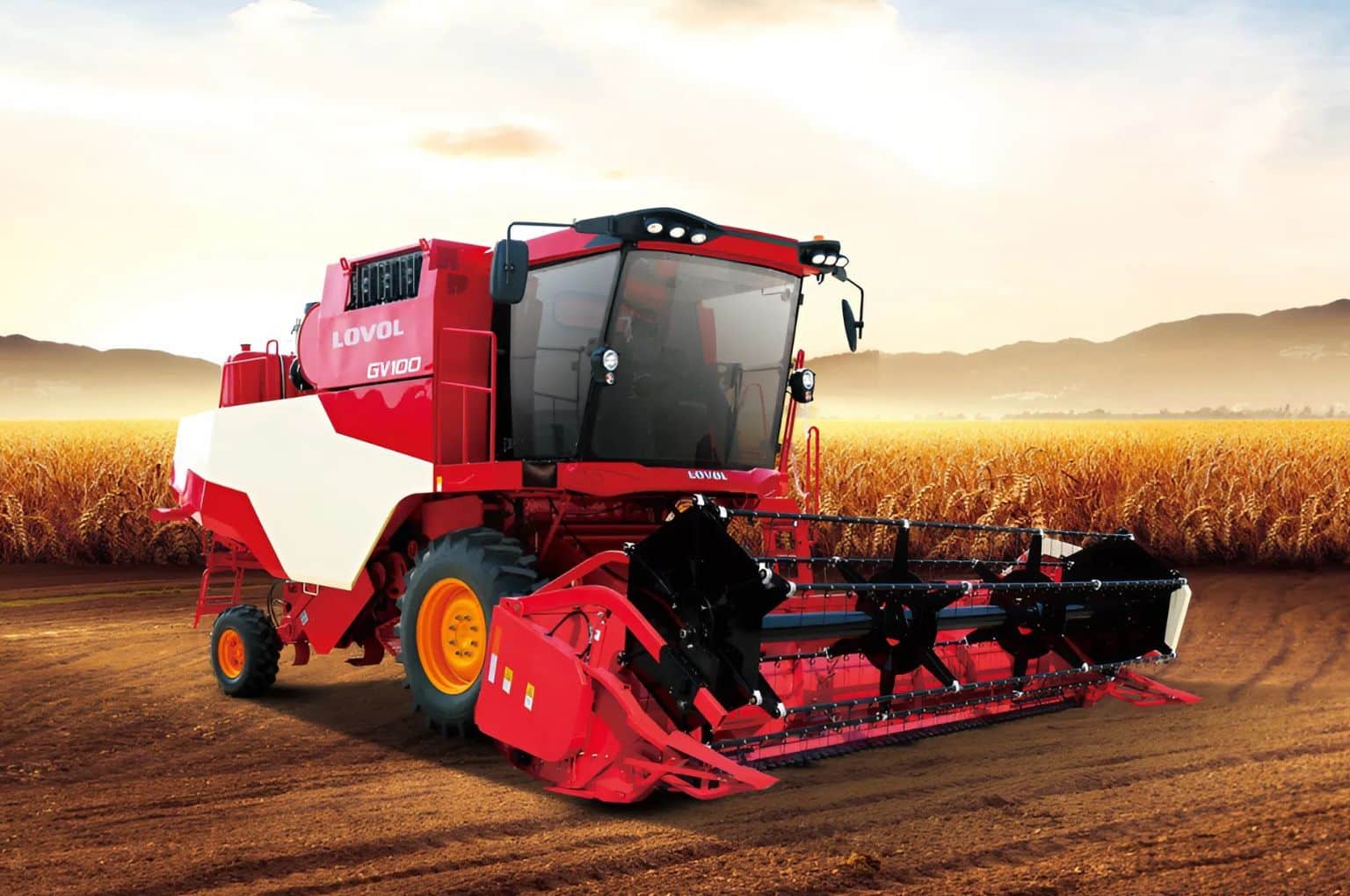 Lovol combine harvester