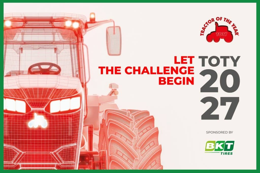 Tractor of the Year (TotY) 2027 election