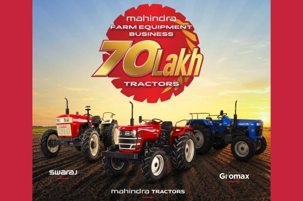Mahindra Farm Equipment Business (FEB) has crossed a landmark production milestone of 700,000 tractors in FY’26.