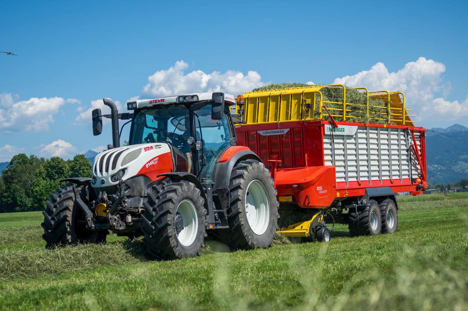Pöttinger Boss 5000 Master loader wagon