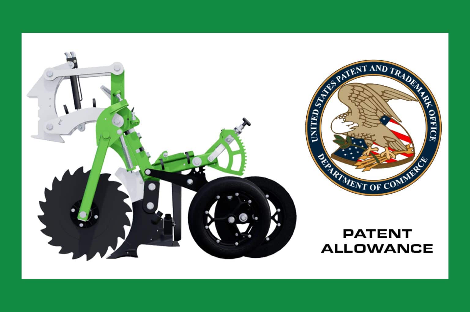 Clean Seed residue system U.S. approved