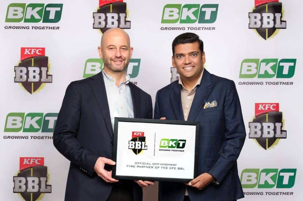BKT partners with cricket in Australia