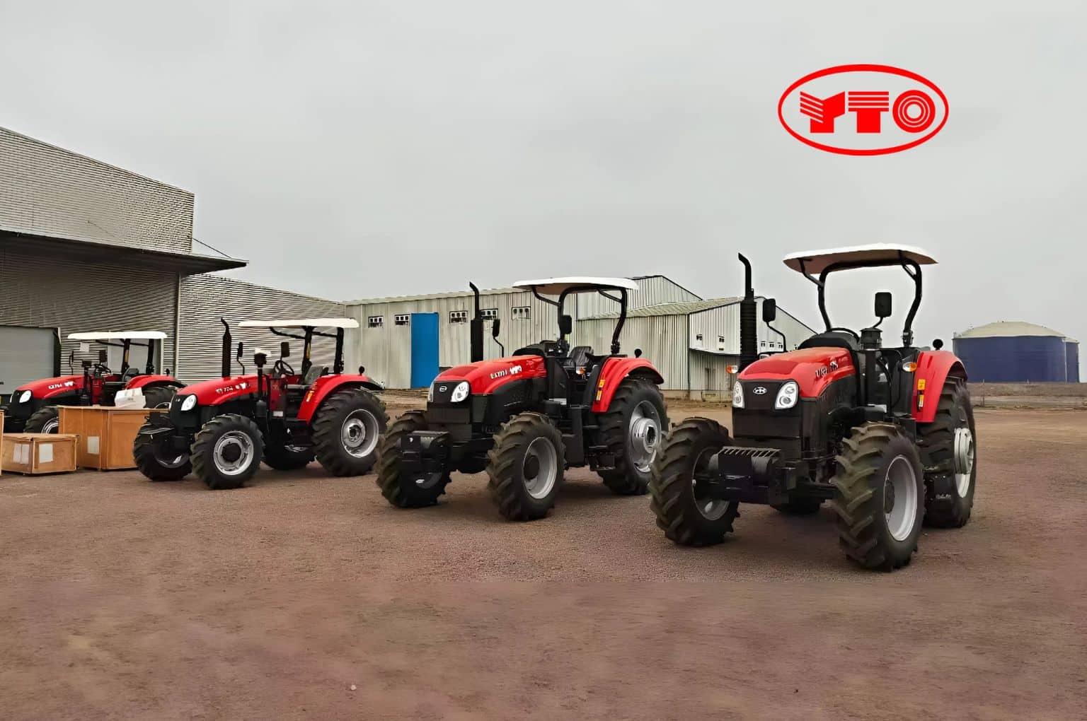 YTO tractor assembly, Republic of Congo