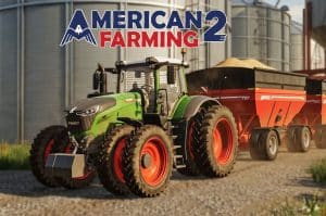 AGCO brands in American Farming2 mobile simulation game