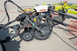 Claas swath turner
