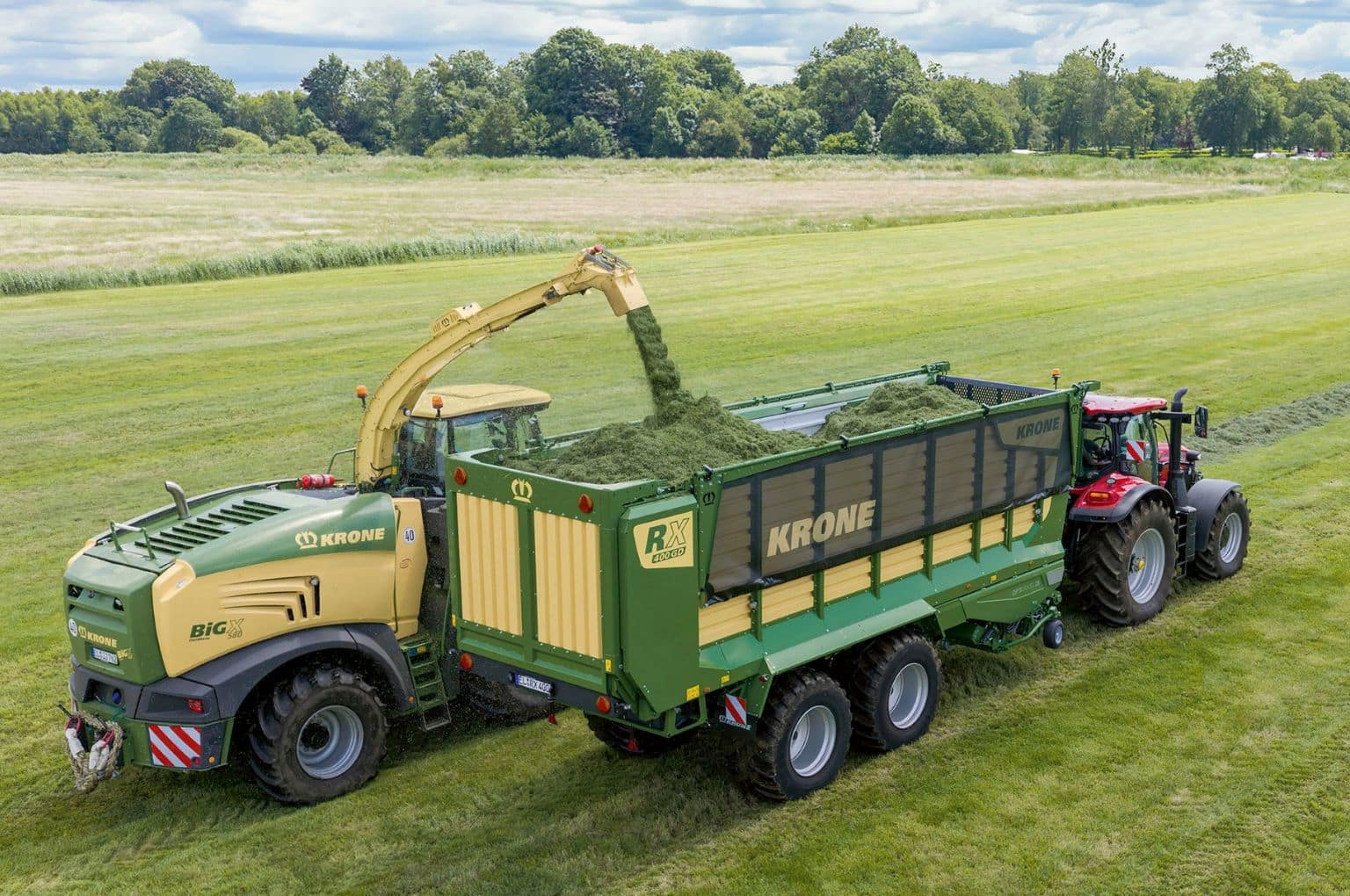 Krone RX forage wagon