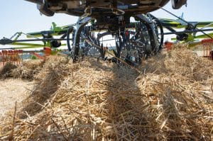 Claas swath turner