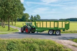 Krone forage wagon