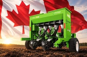 Clean Seed Mini-MAX distribution in Alberta, Canada, through Wetaskiwin