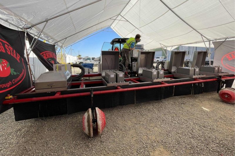 Escarda Techology in operation at Morningstar tomato