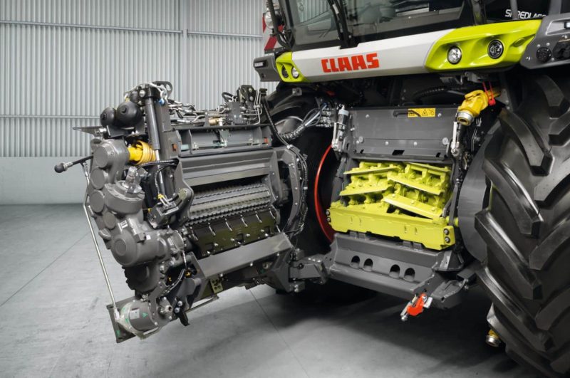 Claas Jaguar 1000 pre-compression rollers