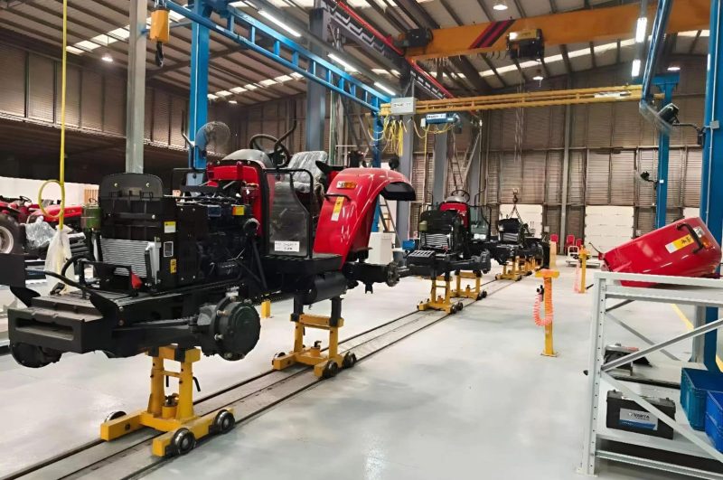 YTO tractor assembly, Republic of Congo
