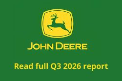 Deere & Co. third quarter 2026 report