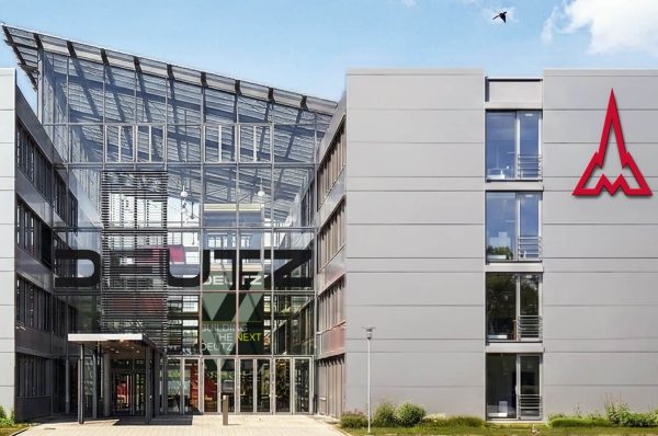 The new word and figurative mark at the headquarters in Cologne-Porz