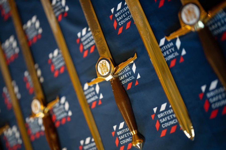 stainless-steel ceremonial sword