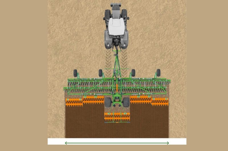 Amazone AutoLane correction