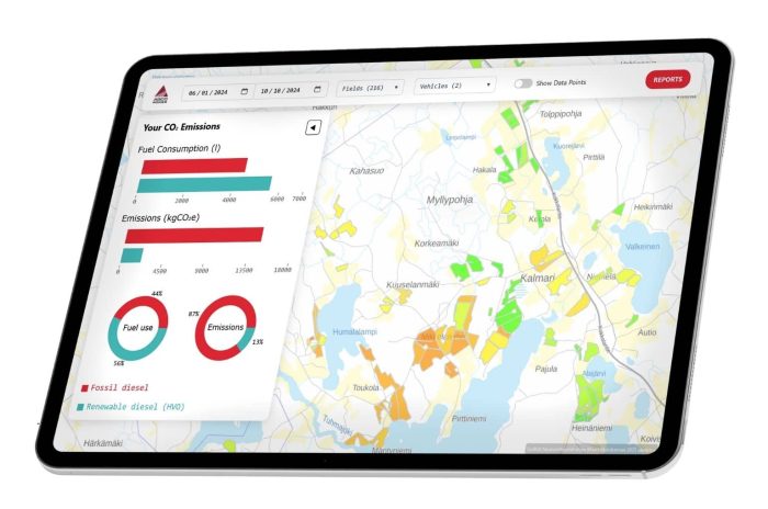 Valtra AGCO Power CO₂ calculator