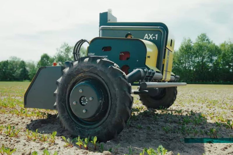 Kilter AX-1 autonomous weeding robot