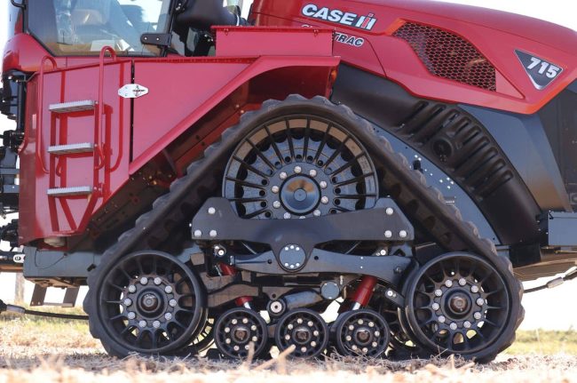 Quadtrac heavy-duty suspension