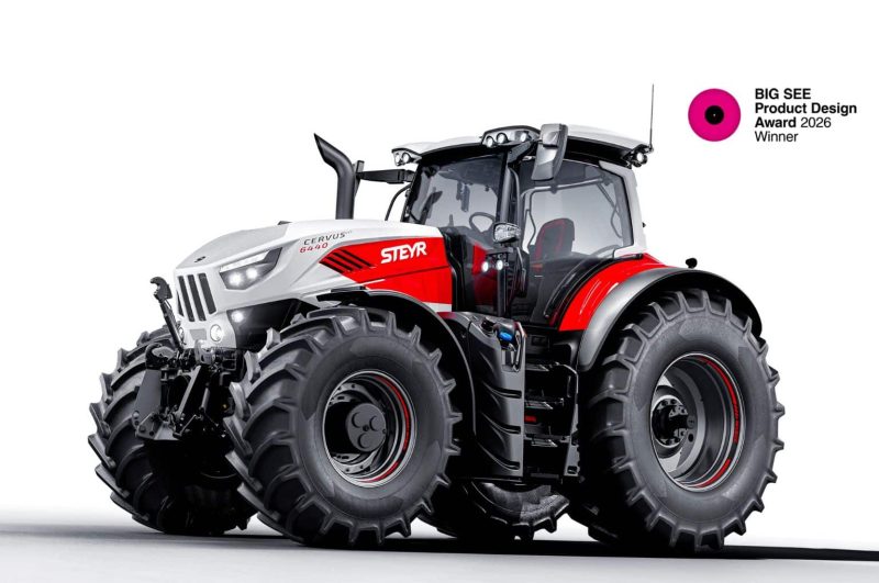 Steyr Cervus CVT BIG SEE awarded