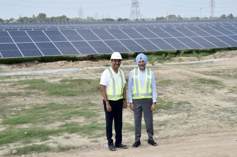 Swaraj Tractors and Mahindra Susten solar energy project
