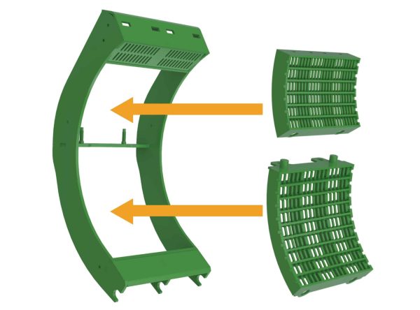 Bushel Plus X9 split frame MAD concaves